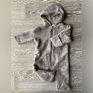 Hessnatur 100% Pure Organic Merino Wool Fleece Baby Winter Overall 3-6M Disana